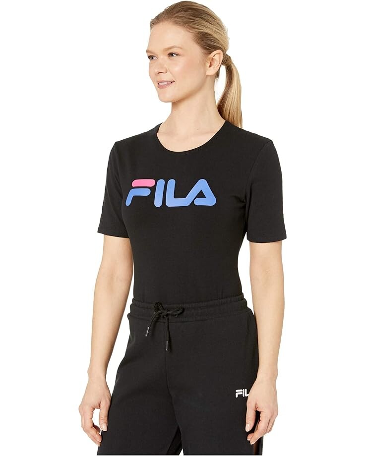 

Боди Fila Daisy High Cut Bodysuit, цвет Black/Amparo Blue/Magenta