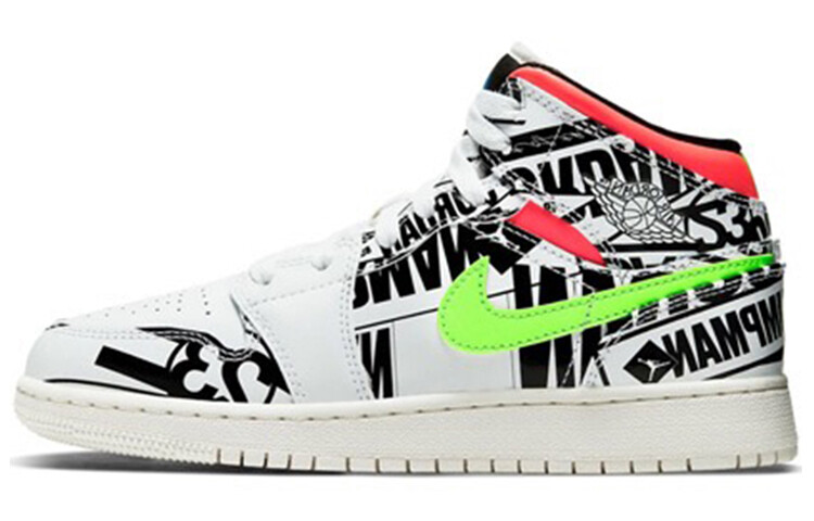 

Логотипы Jordan 1 Mid All Over (GS)