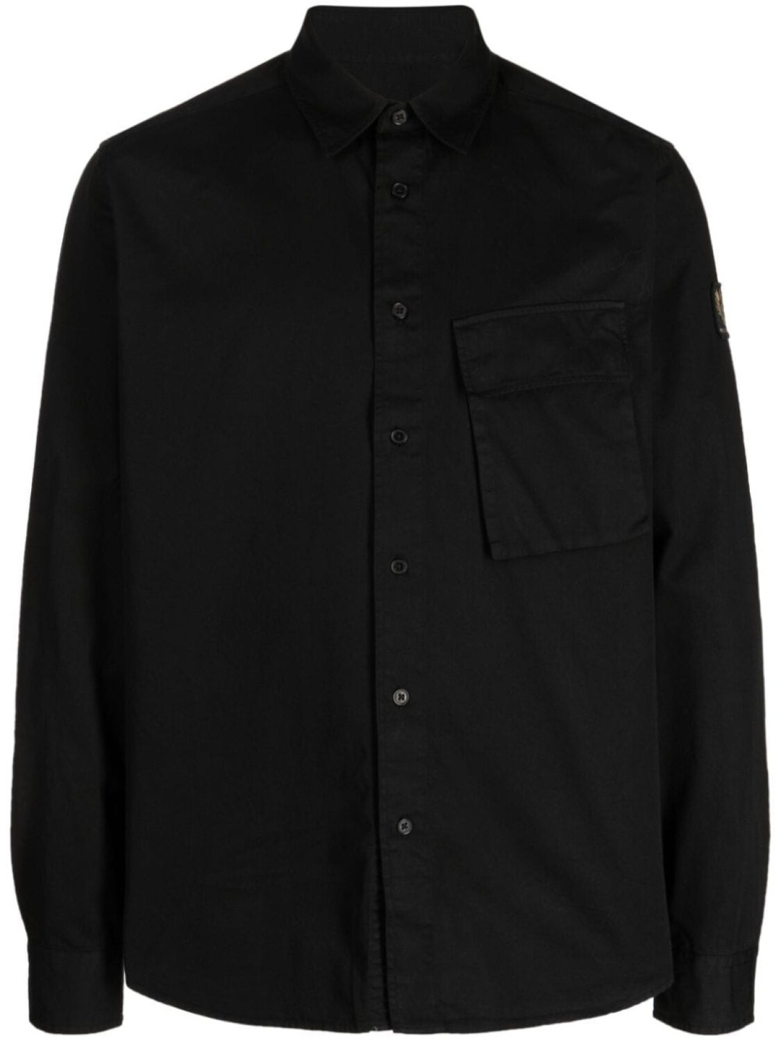 

Belstaff рубашка с логотипом, черный