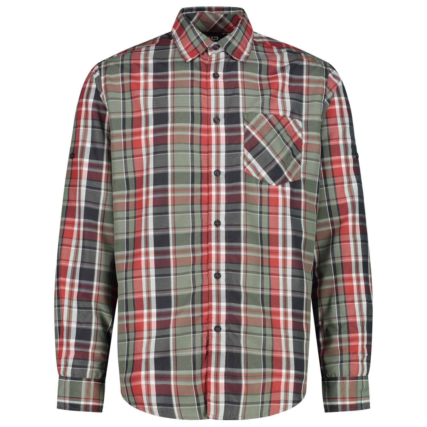 

Рубашка Cmp Longsleeve Shirt, цвет B Co/Rust/Salvia