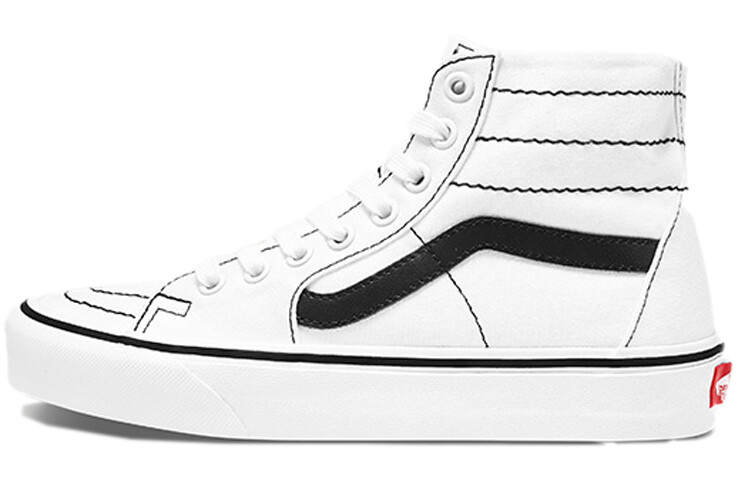 

Туфли для скейтбординга унисекс Vans SK8 HI Белый