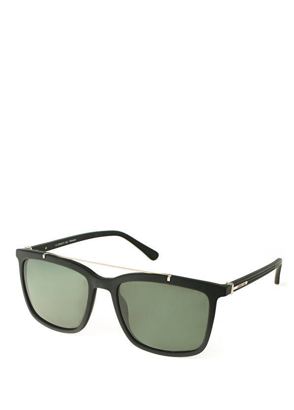 цена Cer 8530d 02 матовые черные мужские солнцезащитные очки Cerruti 1881
