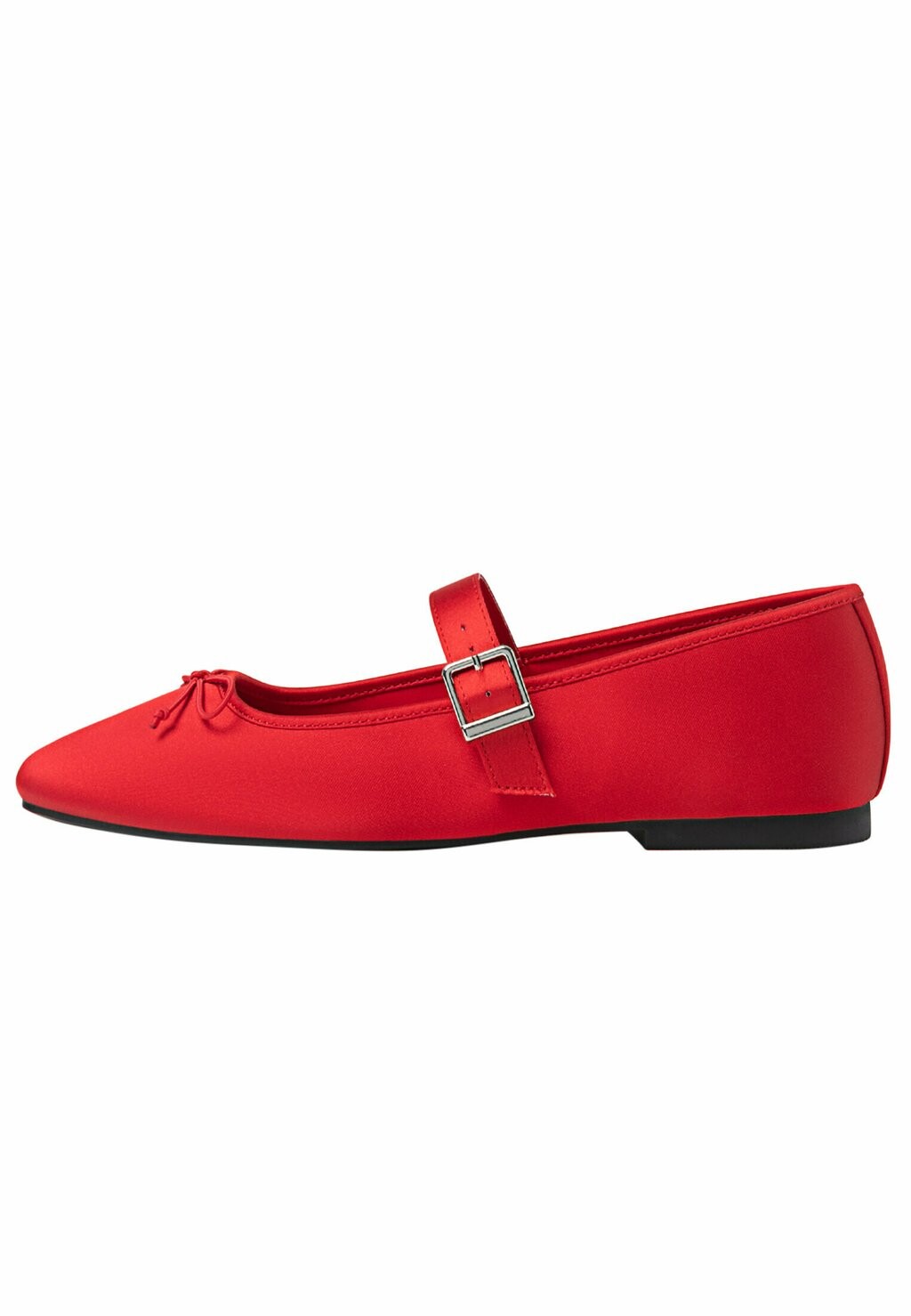 

Балетки с ремешком Stradivarius, красный