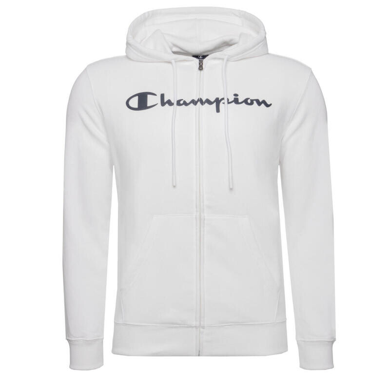 

Мужская спортивная куртка на молнии с капюшоном CHAMPION, цвет weiss