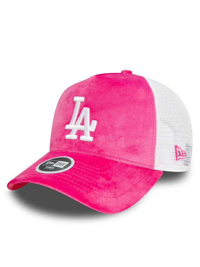 

Бейсболка Wmns Velour Trucker La Dodgers New Era, розовый