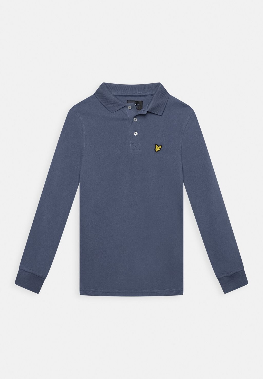 Рубашка-поло HEAVYWEIGHT SOFT TOUCH FINISH Lyle & Scott, синий