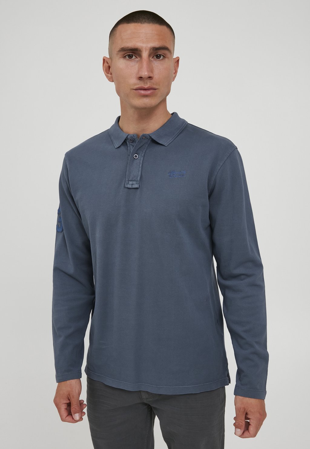 цена Рубашка-поло Bhdahoud Blend, цвет ensign blue