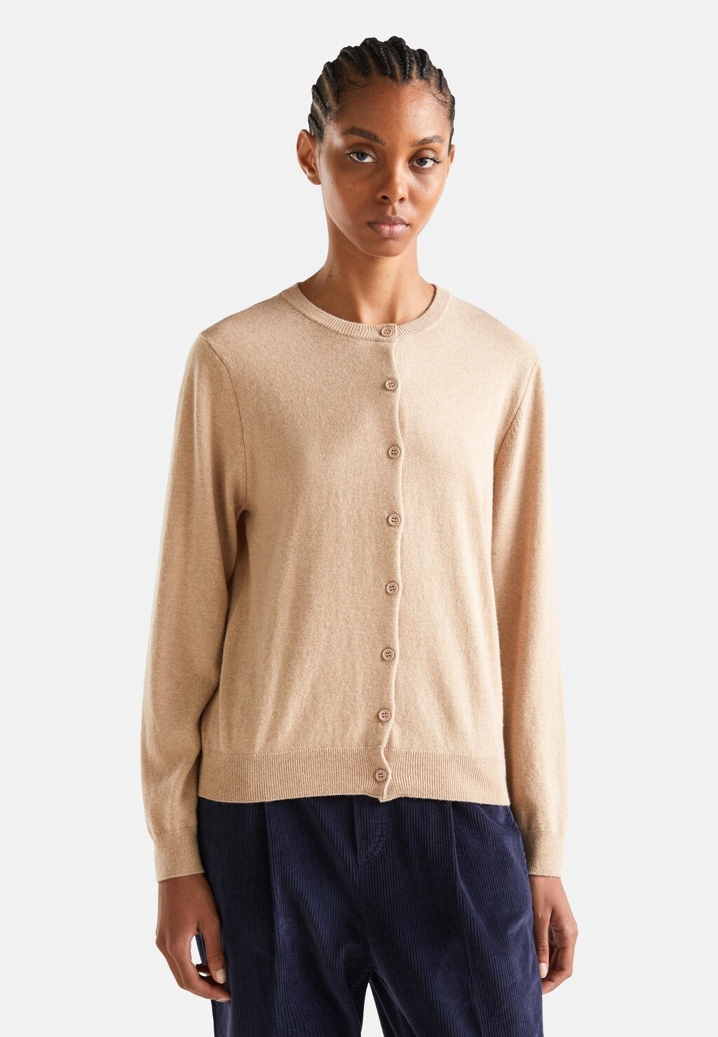 

Кардиган United Colors of Benetton, бежевый