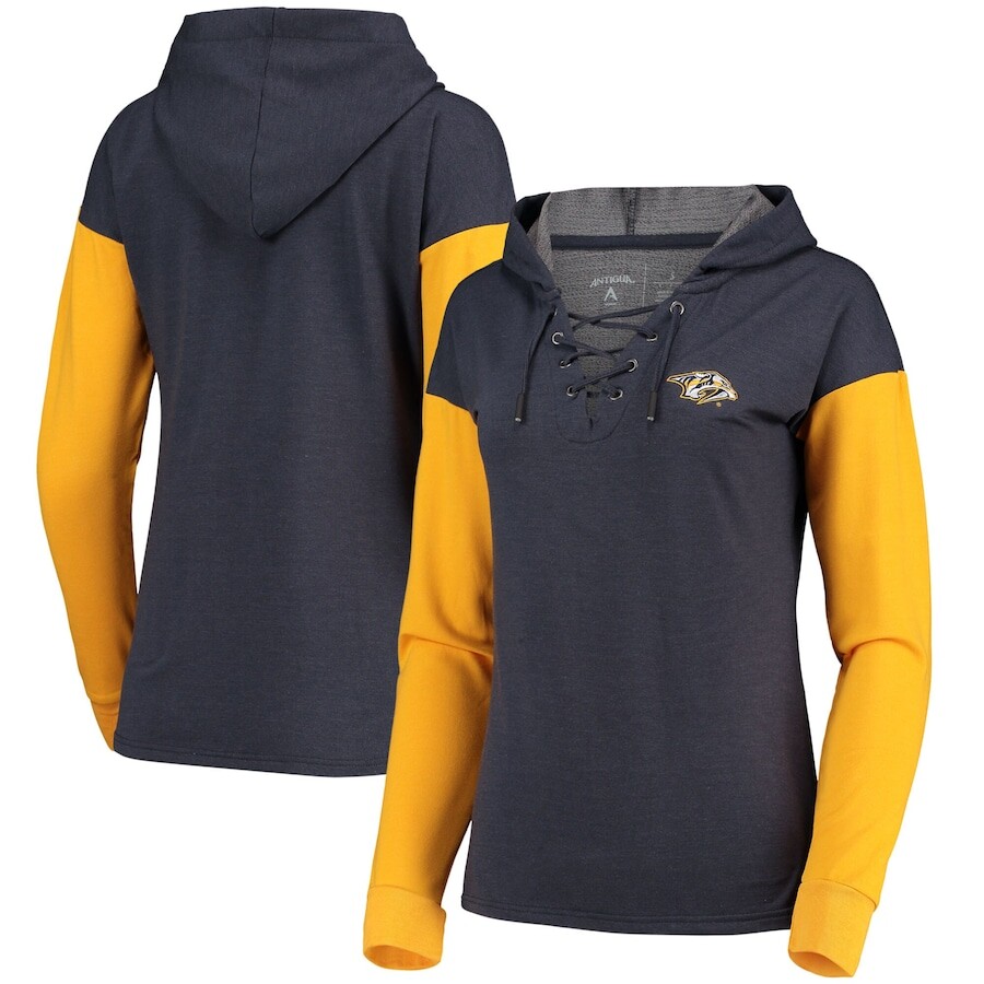

Футболка с длинным рукавом Antigua Nashville Predators, нави