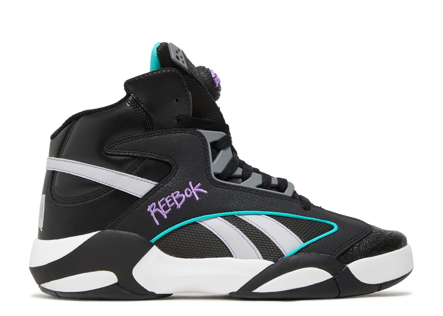 Кроссовки Reebok Shaq Attaq 'Blacktop', черный