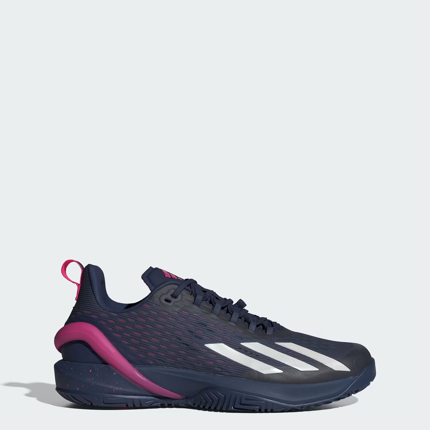 

Теннисные туфли Adizero Cybersonic Adidas, цвет Dark Blue/Zero Metalic/Team Shock Pink 2
