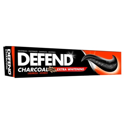 Угольная дополнительная отбеливающая зубная паста солодки 75 мл для гигиены зубов, Defend