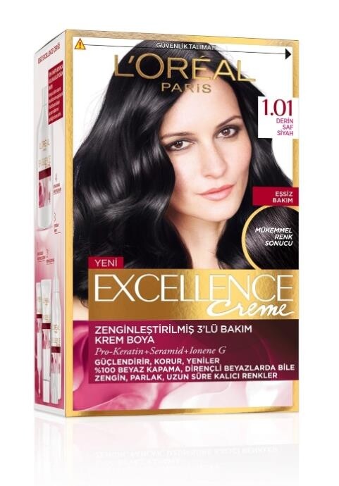 

Loreal Paris Excellence Creme 1.01 Глубокий черный