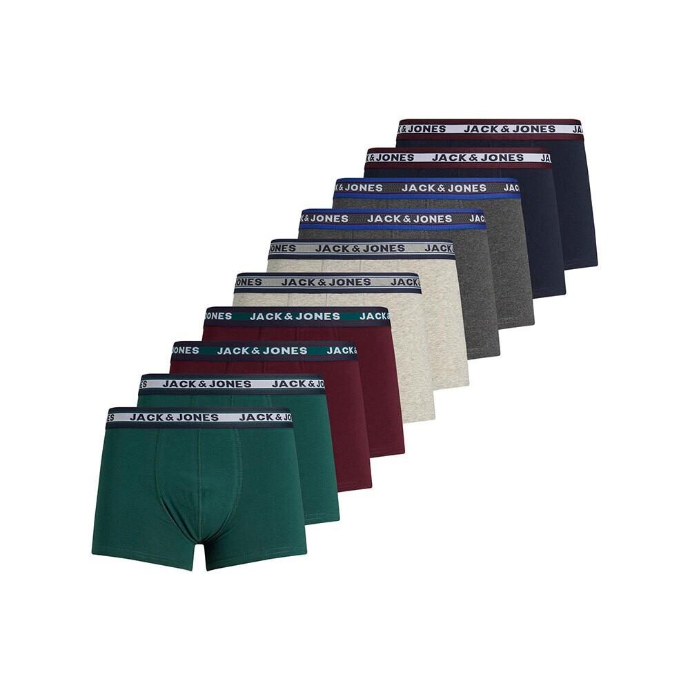 

Боксеры Jack & Jones Solid 10 шт, разноцветный