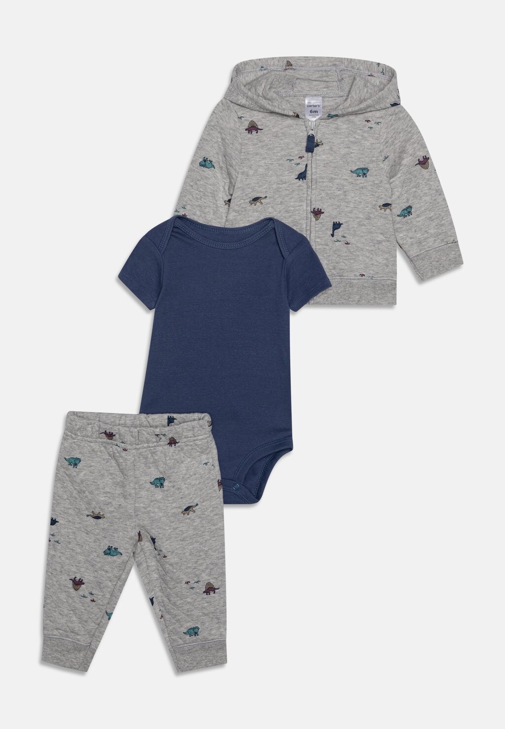 

Толстовка SET Carter's, цвет grey/blue