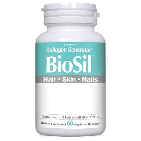

BioSil, Усовершенствованный генератор коллагена, 60 капсул