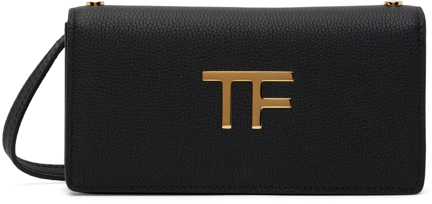 

Черная складная сумка TOM FORD