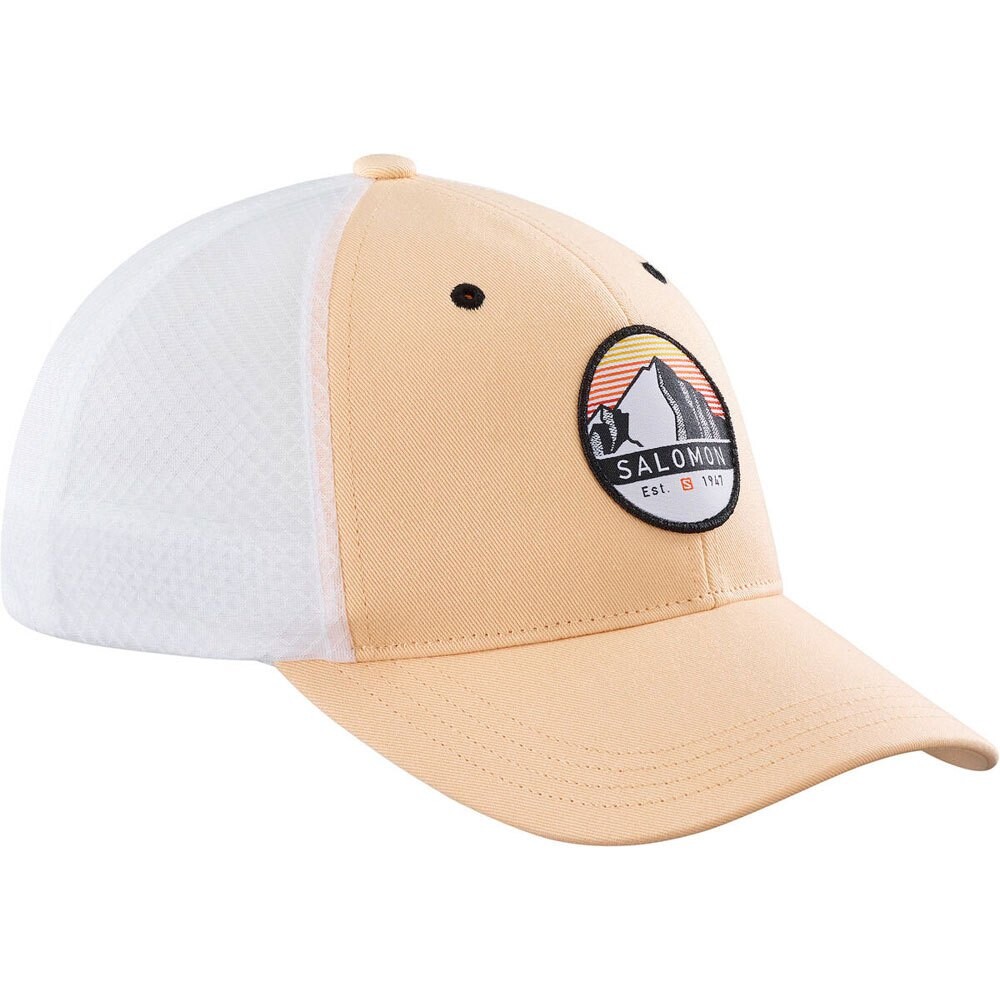 

Бейсболка Salomon Curved Trucker, оранжевый