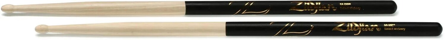 

Барабанные палочки Zildjian Hickory Dip Series — 5A — деревянный наконечник — черные