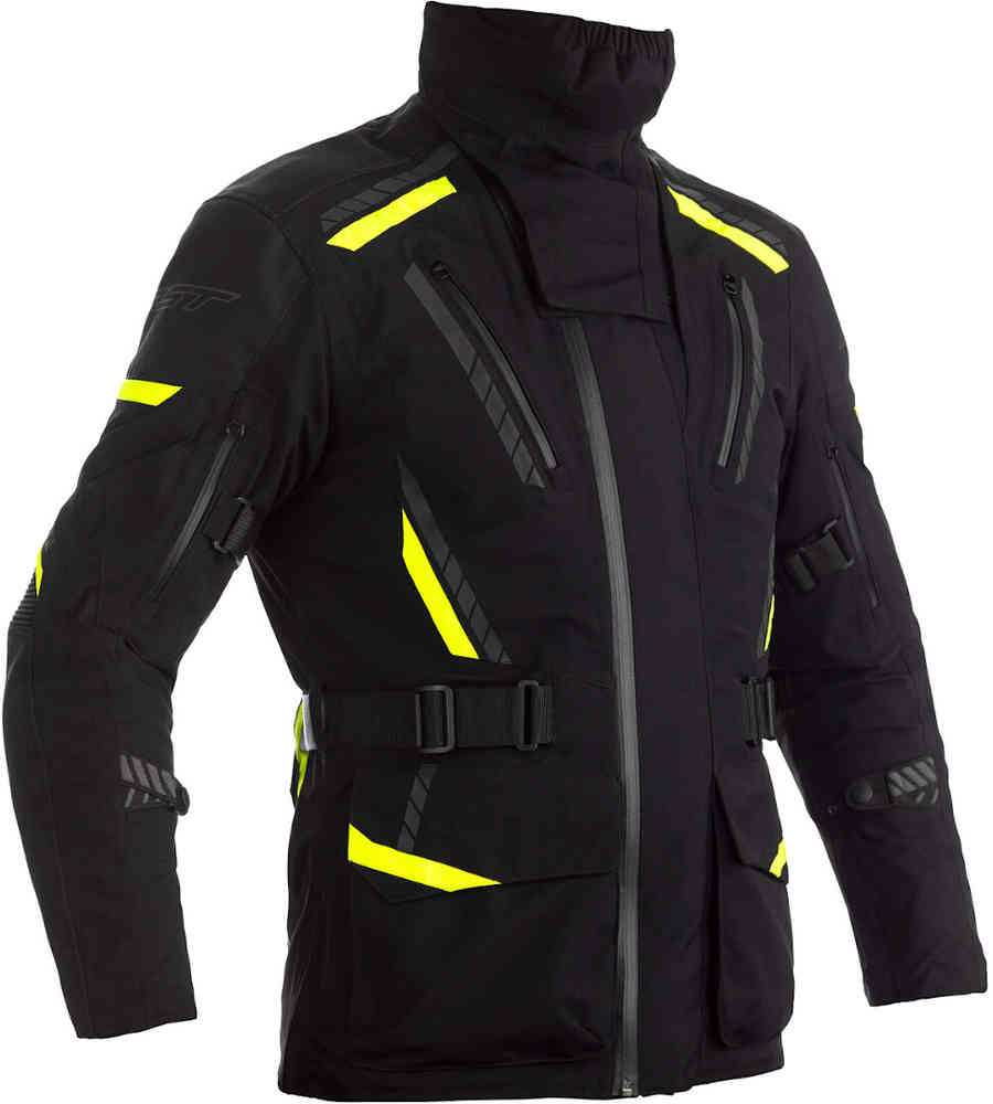 Текстовая мотоциклетная куртка Pathfinder Pro Series RST, черный/неоновый/желтый