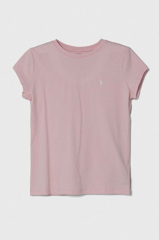 

Хлопковая футболка для детей Polo Ralph Lauren, розовый