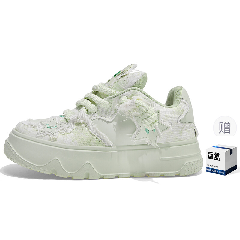 

Кроссовки Stateof Stars Skateboarding Shoes Unisex Low-top, синий