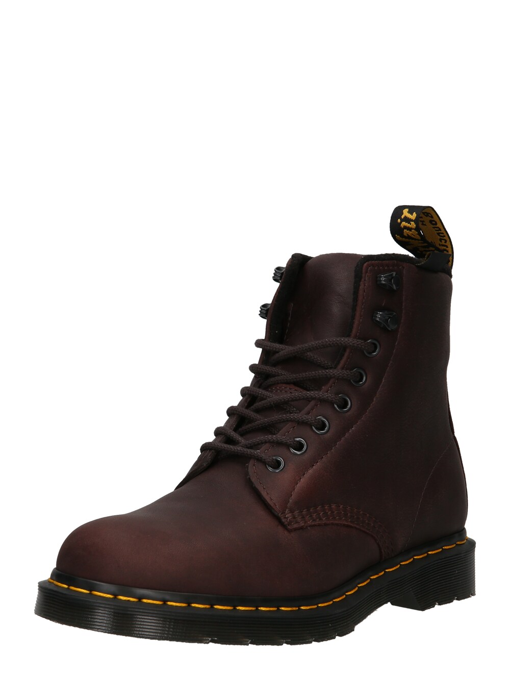 

Ботильоны на шнуровке Dr. Martens Pascal, темно коричневый