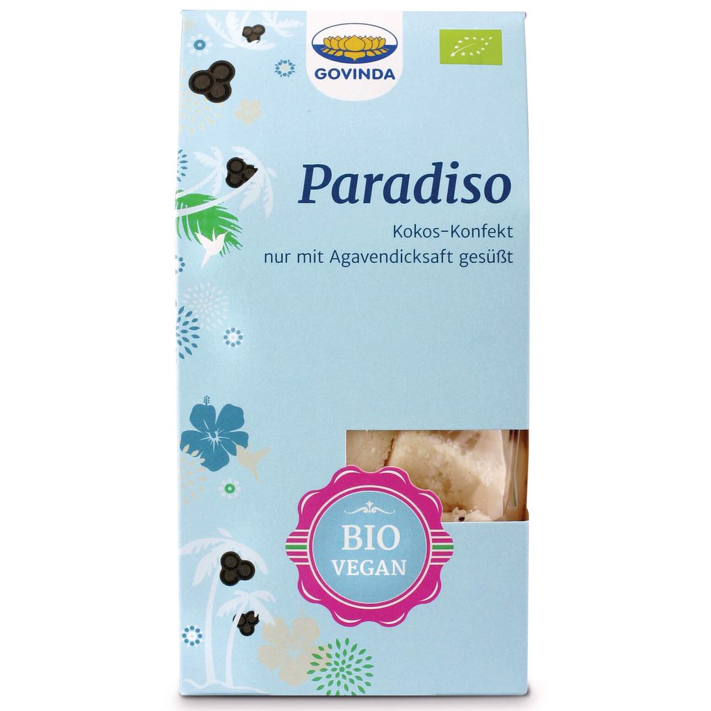 

Говинда - Кондитерские изделия Paradiso 100г - 100г Govinda Natur