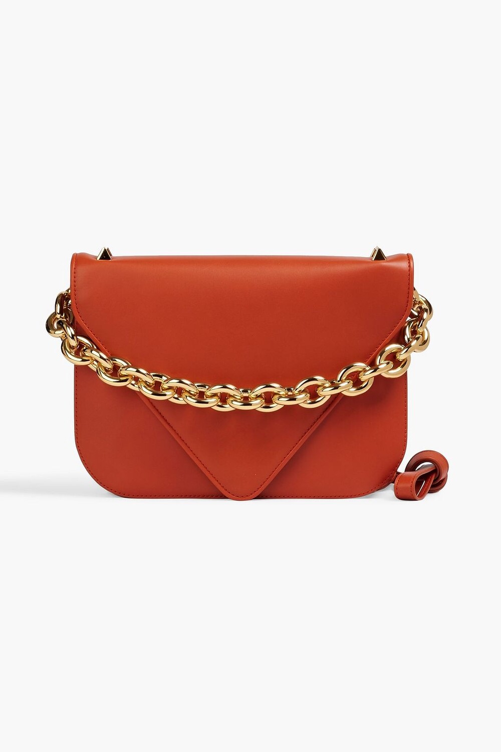 

Кожаная сумка через плечо BOTTEGA VENETA, красный