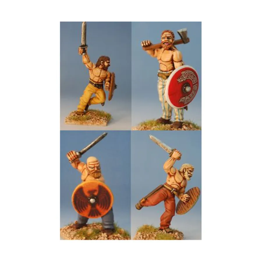 

Викинги-рейдеры-берсерки, Gripping Beast Miniatures - Viking Age (28mm)