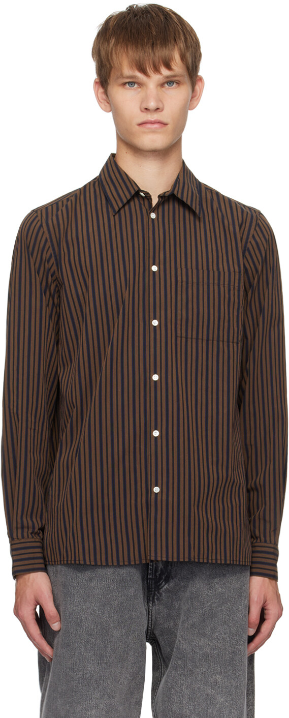 

ДРУГОЙ АСПЕКТ Коричневая рубашка Another Shirt 3.0 ANOTHER ASPECT