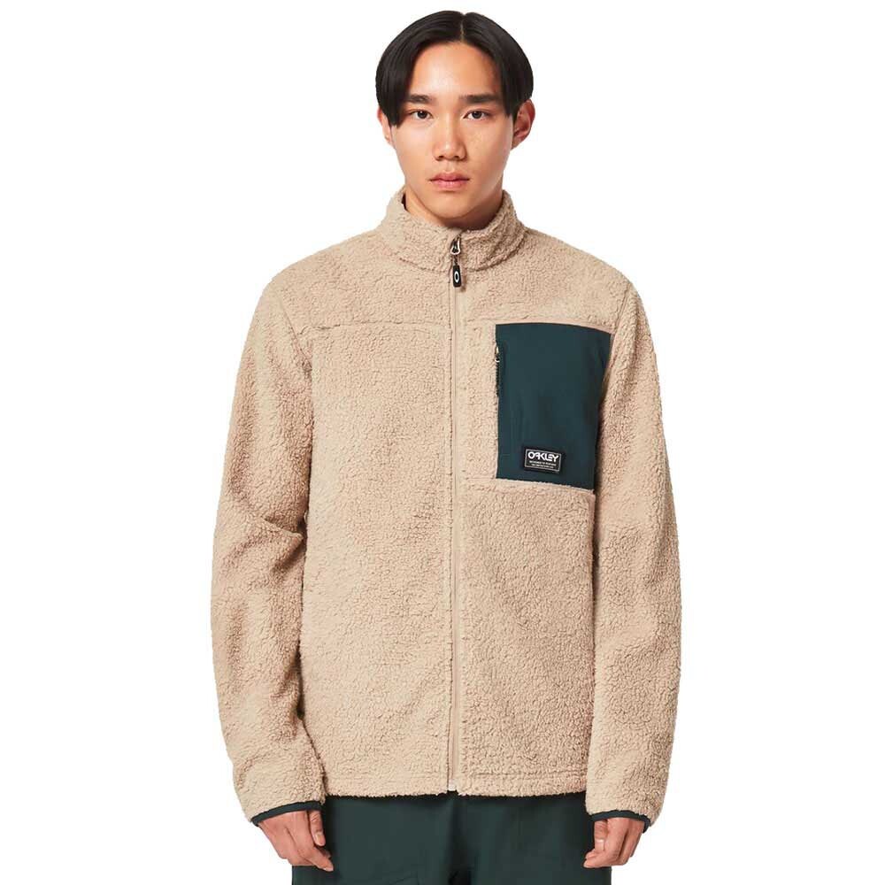 

Толстовка на молнии Oakley Mountain Fire Sherpa, бежевый