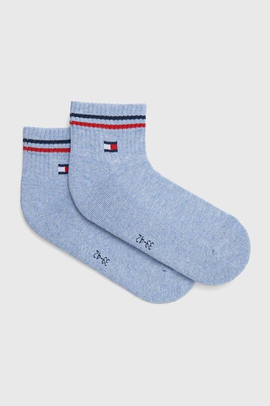 

Носки Tommy Hilfiger, 2 пары Tommy Jeans, синий