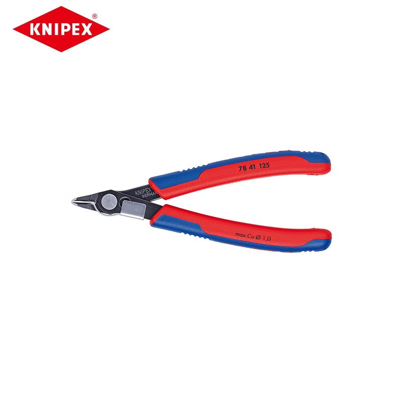 KNIPEX 125 мм электронные срезные плоскогубцы плоскогубцы для водяного рта ножницы для водяного рта электронные ножницы пластиковые плоскогубцы плоскогубцы с диагональными носами 78 41 125 по индивидуальному заказу (срок доставки 4-8 недель)