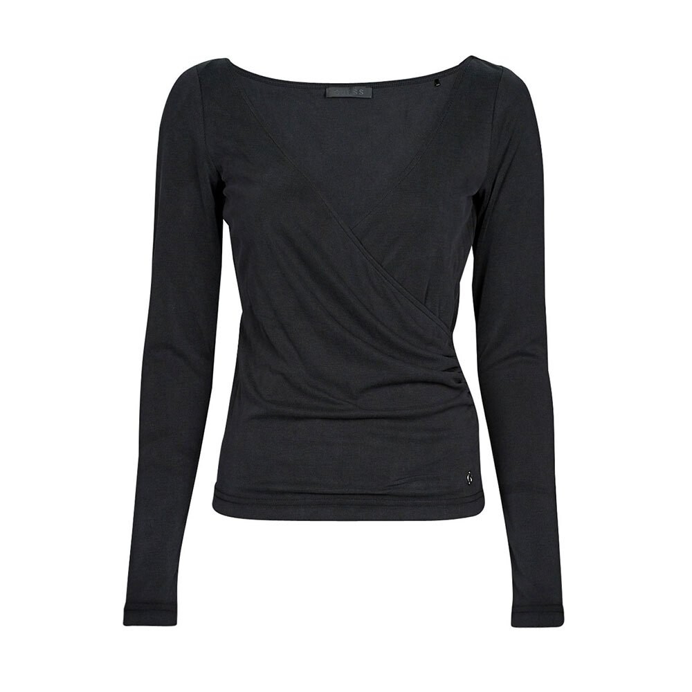 

Футболка Guess W2YP06 KB7B2 Long Sleeve Crew Neck, черный
