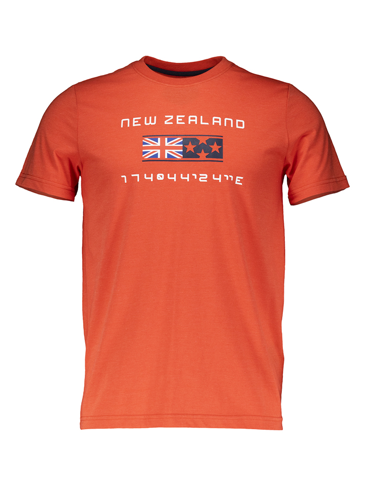 Футболка NEW ZEALAND AUCKLAND, оранжевый