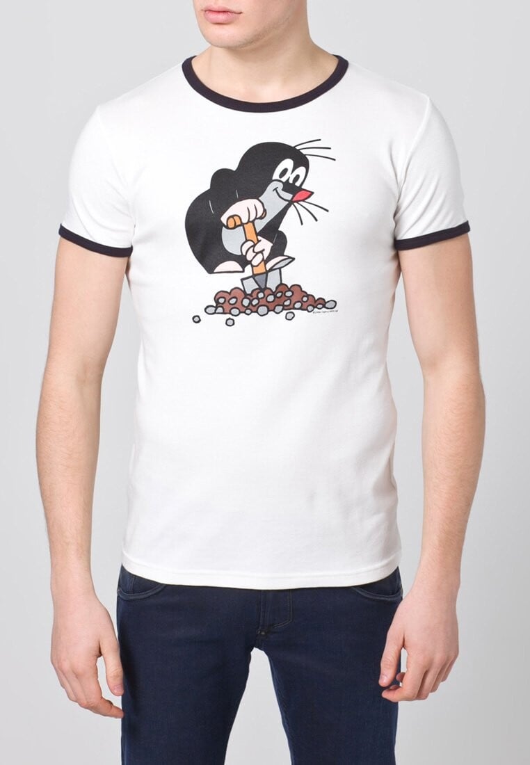 

Футболка с принтом LOGOSHIRT, белый