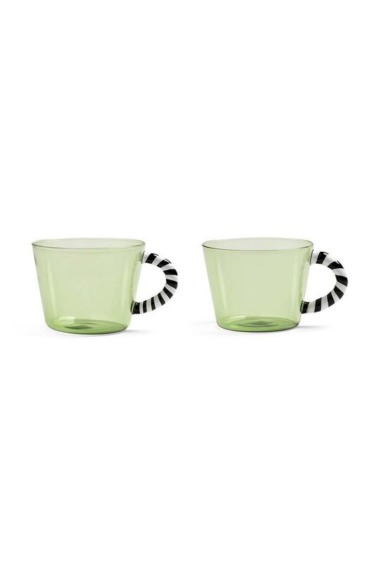 

Набор стаканов Glass Duet Green, 2 шт. &k amsterdam, зеленый
