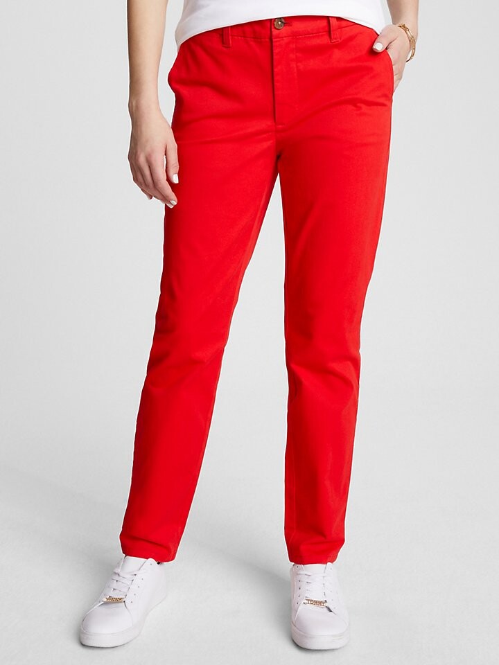 

Однотонные брюки чинос Slim Fit Essential Tommy Hilfiger