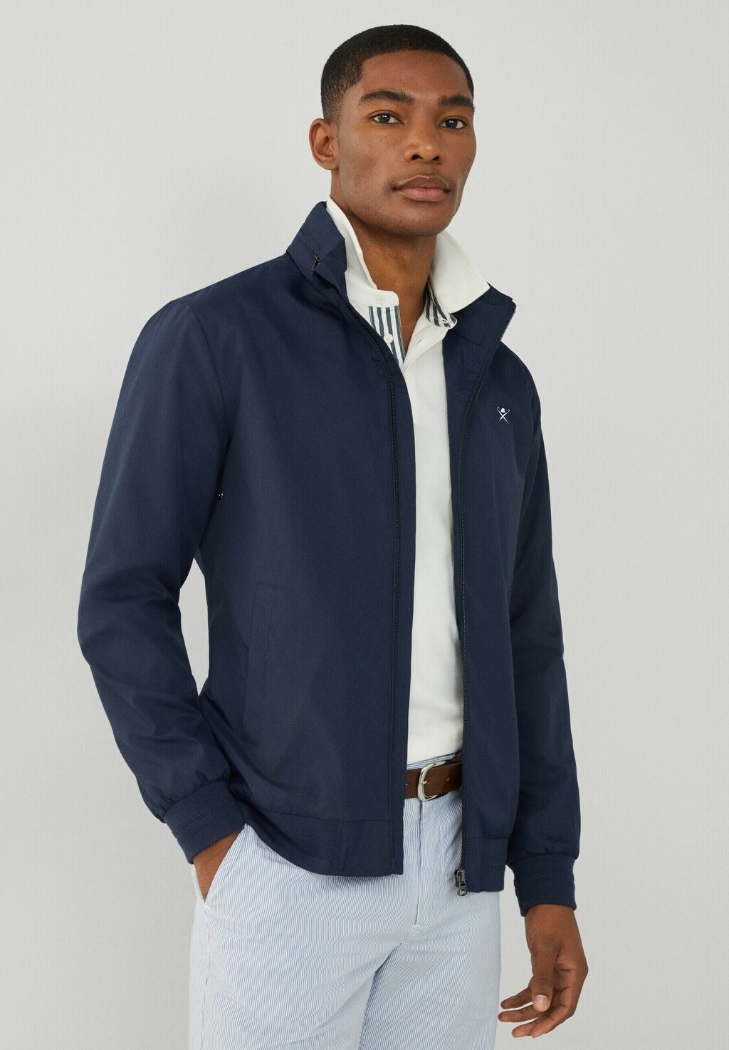 Легкая куртка HERITAGE Hackett London, цвет navy