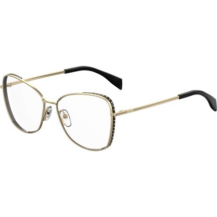 

Moschino 516 0J5G Золотые очки с демонстрационными линзами