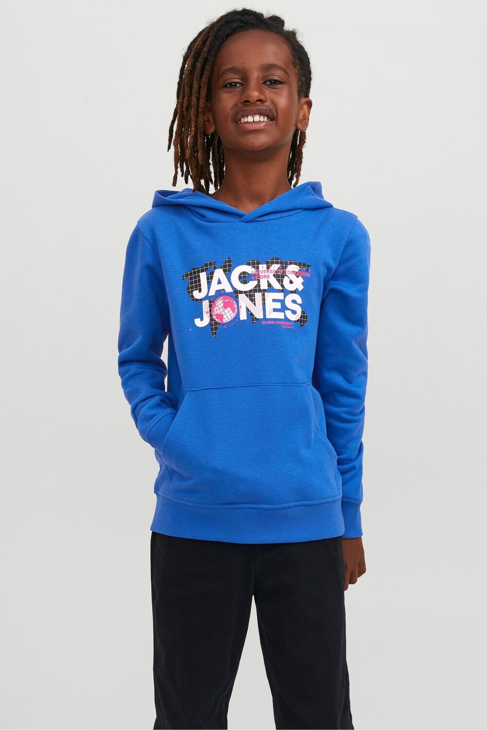 

Худи Jack & Jones с логотипом Jack & Jones Junior, синий