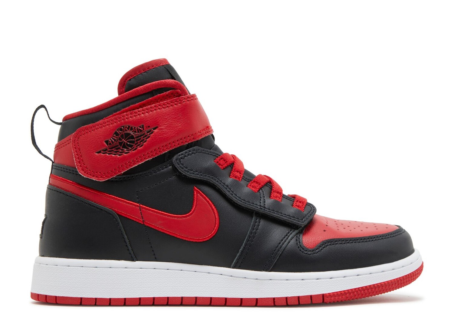 

Кроссовки Air Jordan Air Jordan 1 High Flyease Gs 'Bred', красный