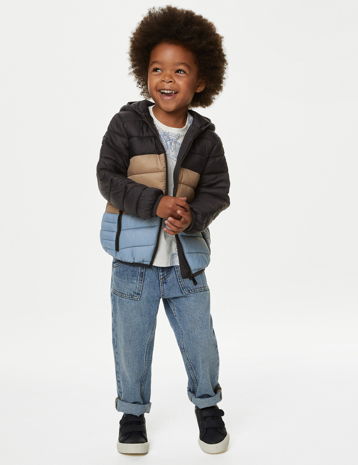 

Легкая стеганая куртка Stormwear (2–8 лет) Marks & Spencer