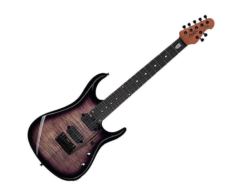 

Электрогитара Sterling by Music Man JP15 7 DiMarzio w/ Flame Top - Eminence Purple