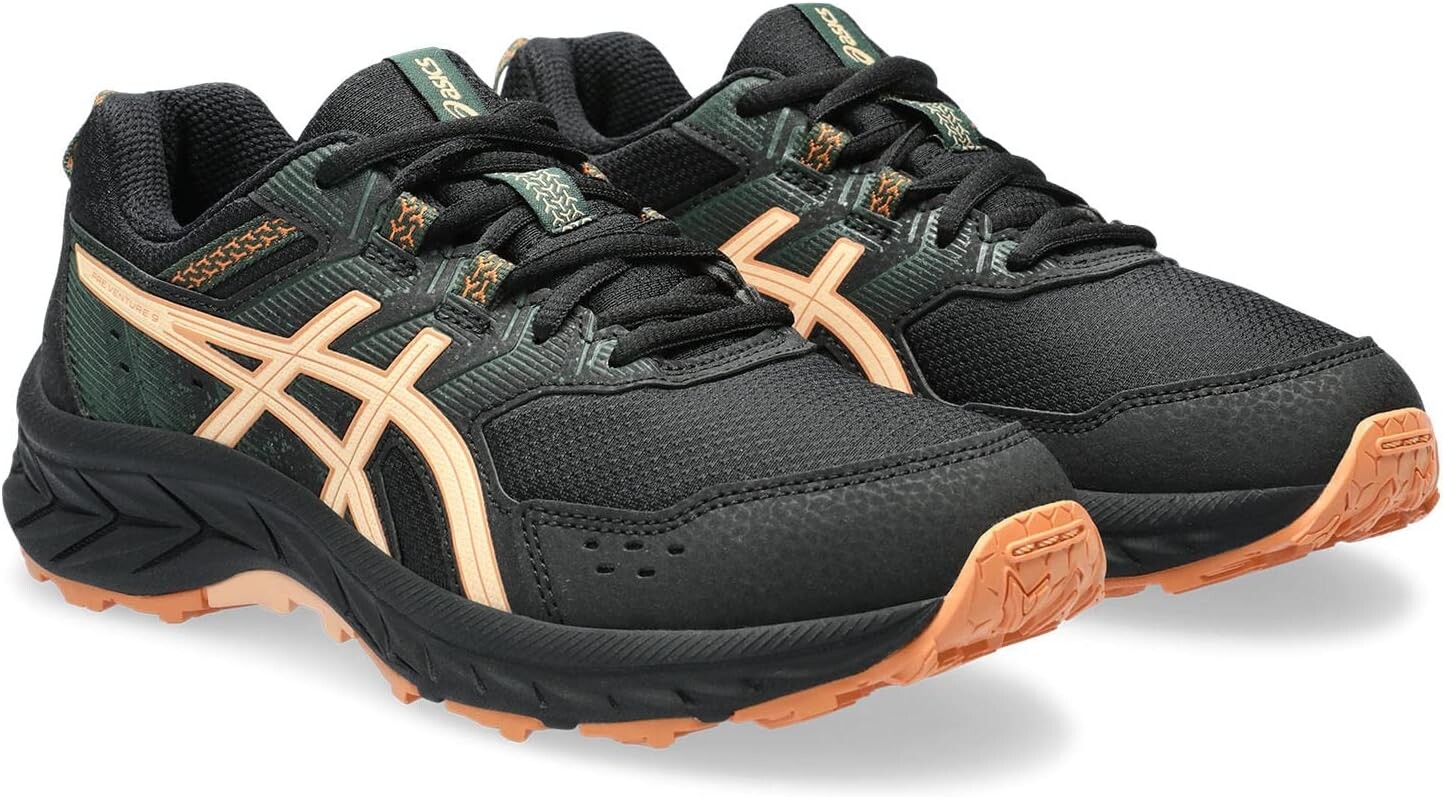 

Кроссовки Pre Venture 9 GS ASICS, цвет Black/Apricot Crush