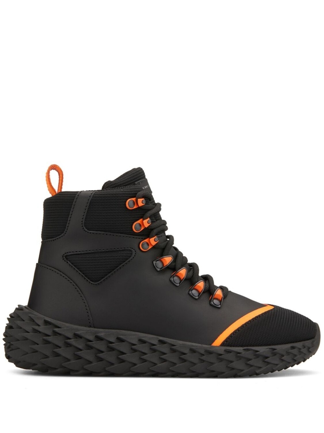 

Giuseppe Zanotti фактурные кроссовки на массивной подошве, черный