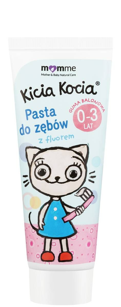 Momme Guma Balonowa 0-3 зубная паста для детей, 50 ml