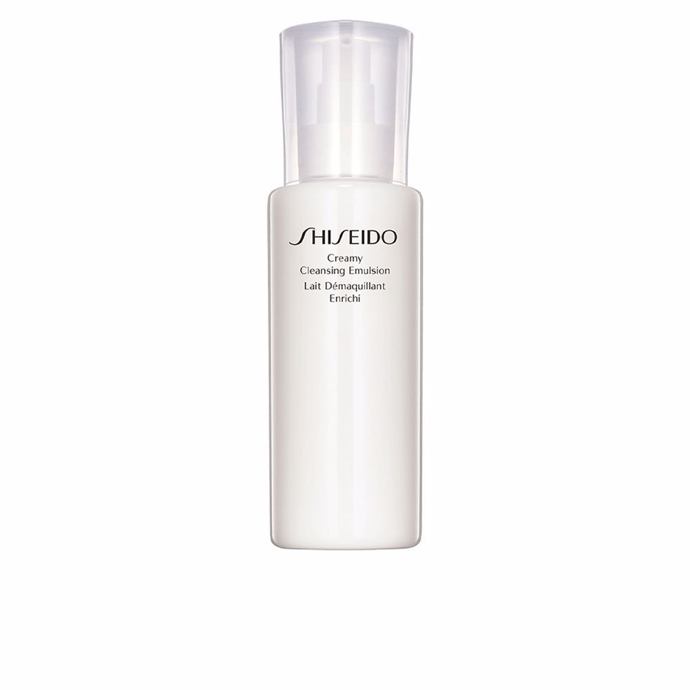 Крем для снятия макияжа Essentials creamy cleansing émulsion Shiseido, 200 мл эмульсия для снятия макияжа korres очищающая эмульсия для лица 3 в 1 olympus tea emulsion