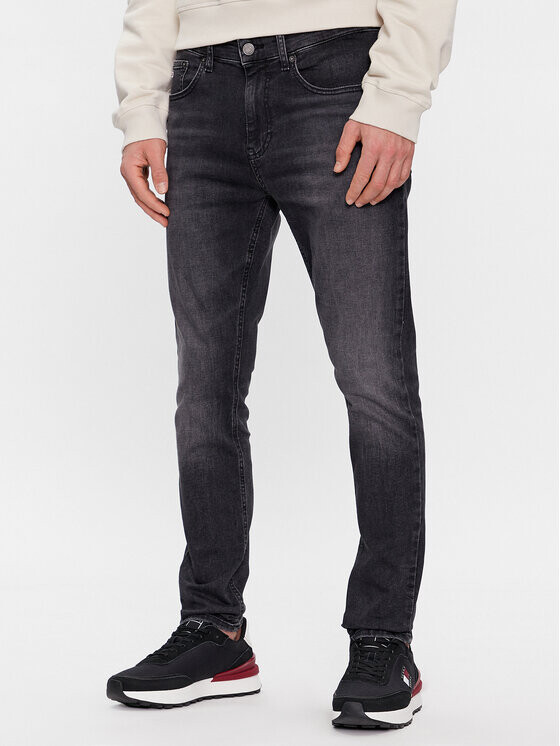 

Джинсы узкого кроя Tommy Jeans, черный